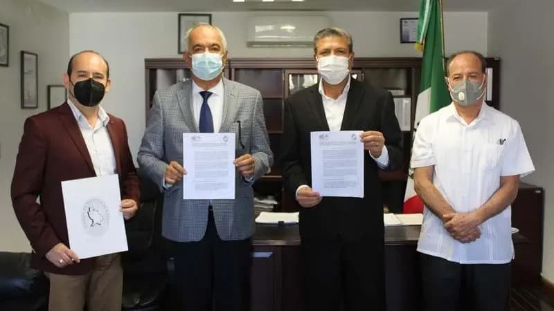 Suscribe IEEN convenio de colaboración con Colegio de Notarios