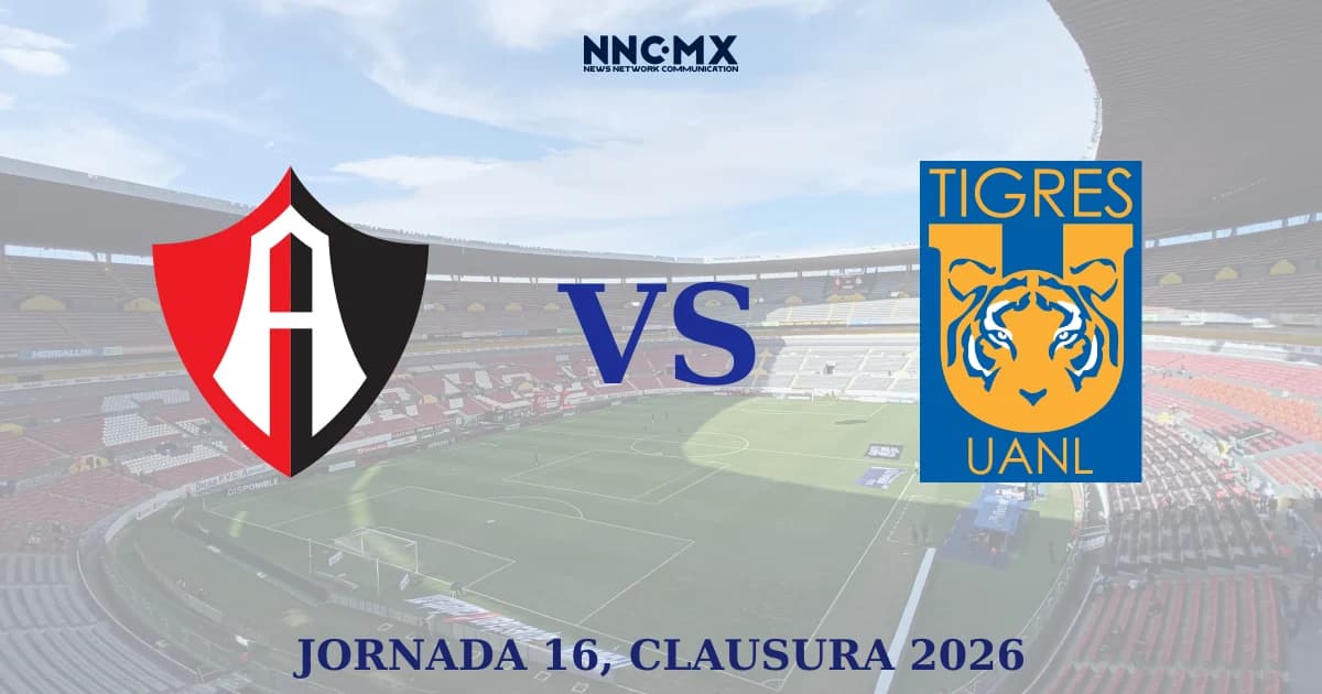 Atlas vs Tigres UANL EN VIVO: minuto a minuto | Liga MX