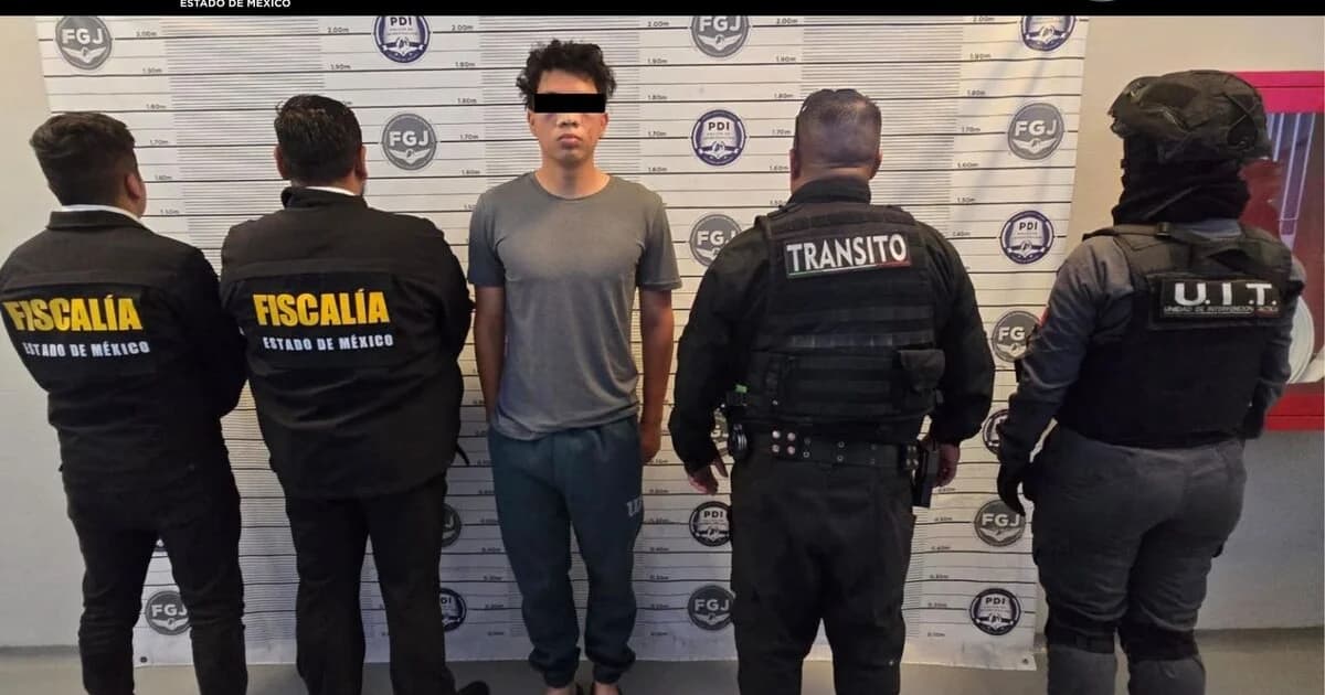 Kevin N ingresa a prisión tras atropellar mortalmente a familia en Tecámac