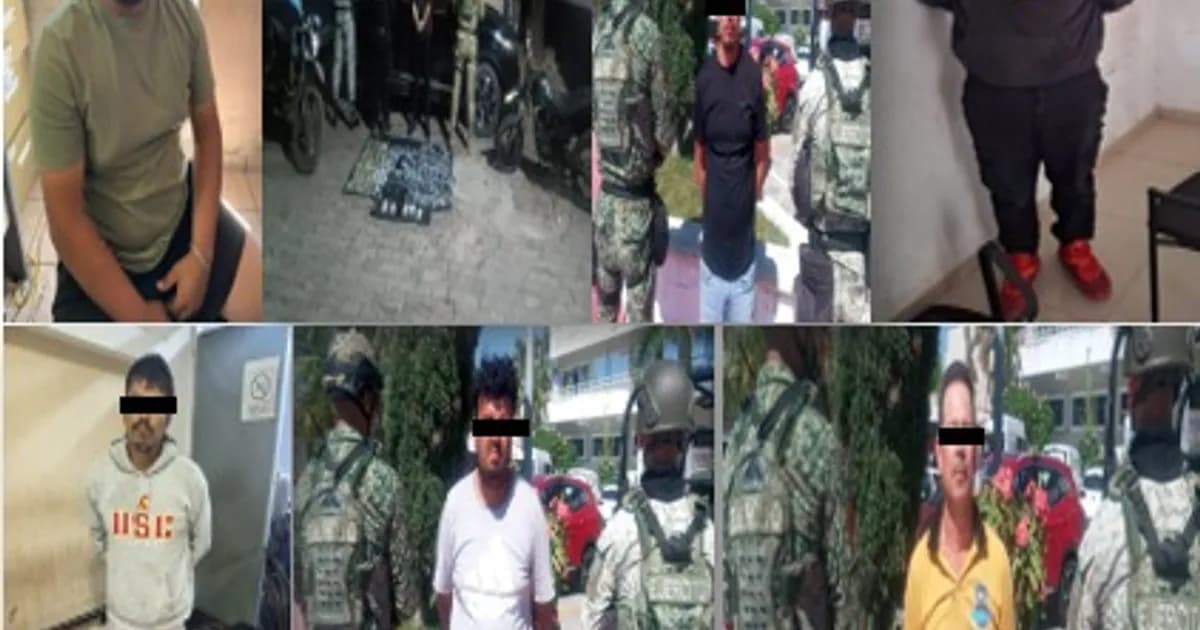 Ejército asegura 50 kilos de metanfetaminas y 14 explosivos en Nayarit