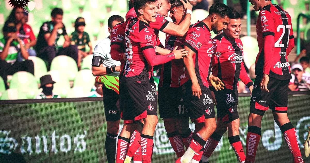 Atlas sorprendió a Santos en el TSM Corona y se llevó los tres puntos 1-0