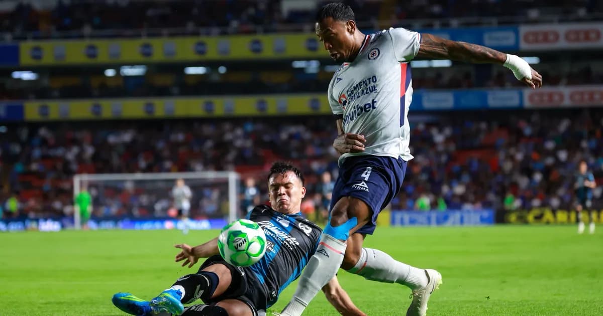 Cruz Azul se llevó medio punto de La Corregidora tras empatar 1-1 con Querétaro