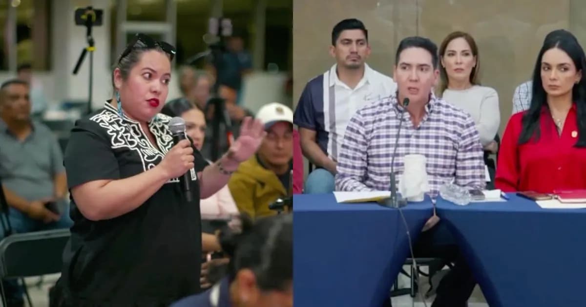 "Su transparencia es una porquería": periodista confronta a Héctor Santana en conferencia