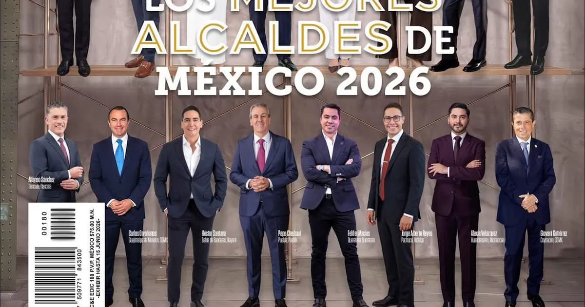 ¿Con el dinero de Bahía de Banderas? Héctor Santana aparece en el "Top 100 de Alcaldes" de una revista que vende sus espacios