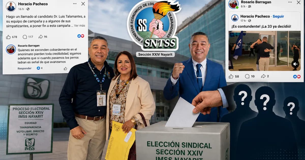 Cuestionan imparcialidad en proceso electoral de la Sección XXIV del IMSS en Nayarit