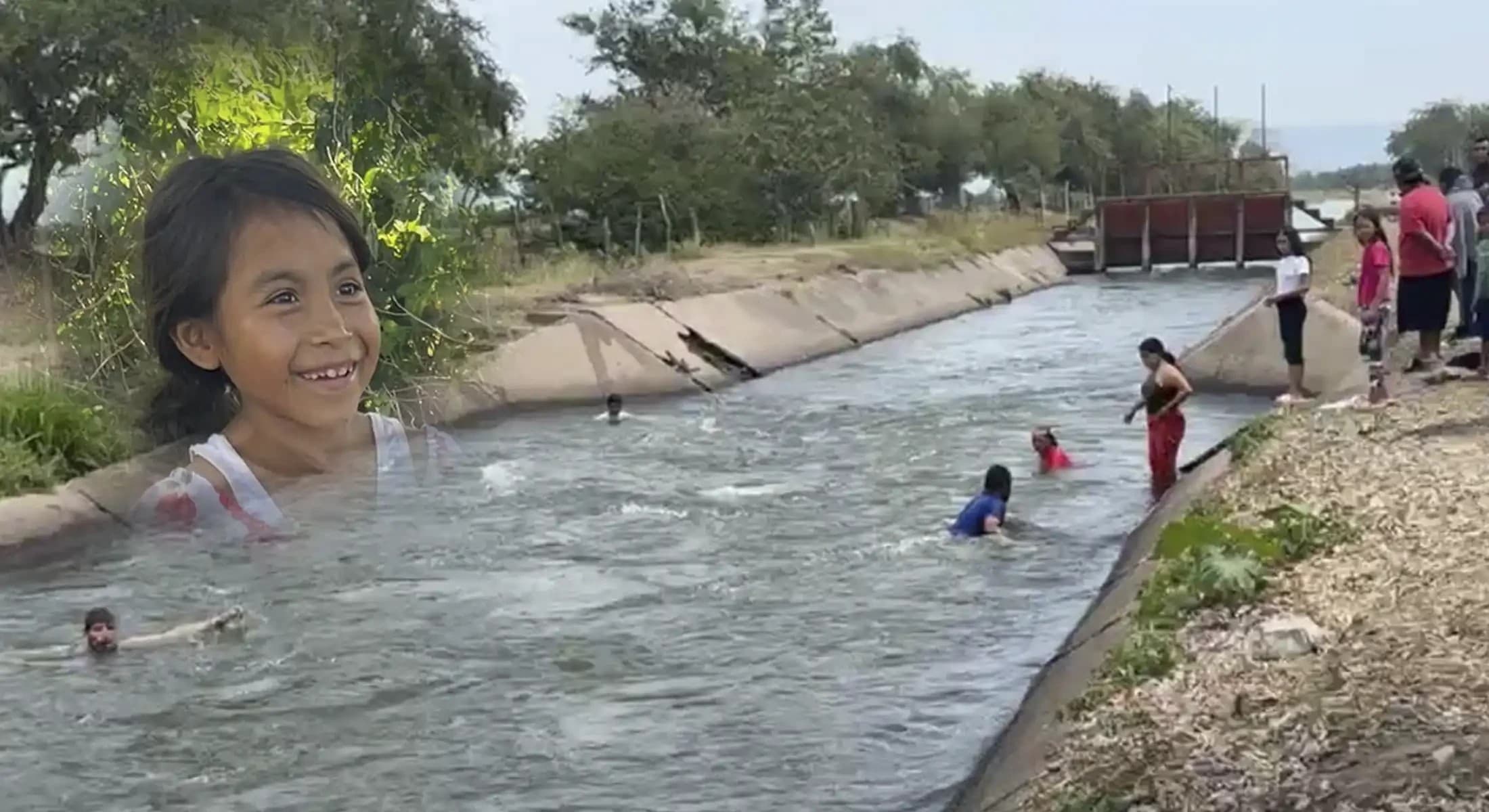 Localizan sin vida a niña de 7 años que cayó a canal en Santiago Ixcuintla