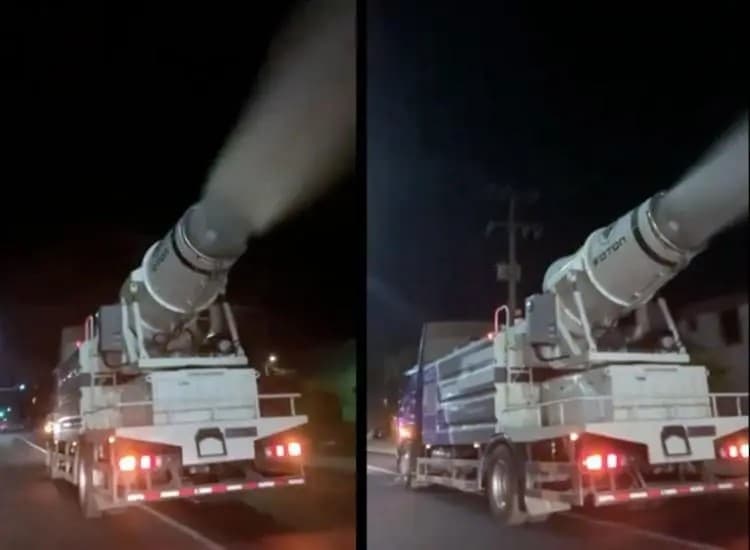 Misterioso camión estaría contratado por Gobierno del Estado: Ayuntamiento