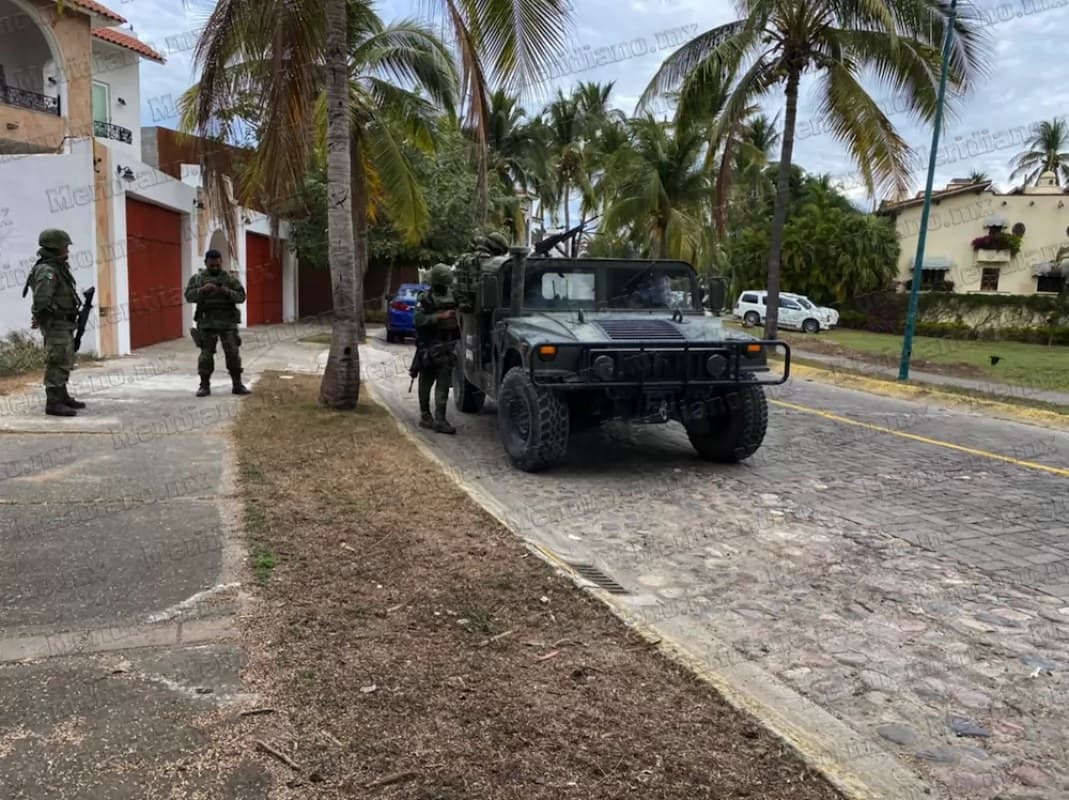 \"Parecía zona de guerra\": Catean domicilio en Marina Vallarta