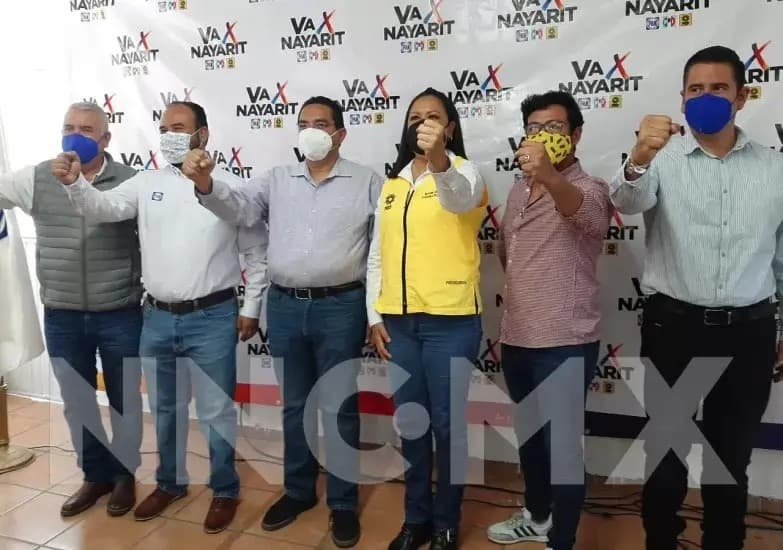 \"Va por Nayarit\" denuncia a Morena por usar vacunas con fines electorales