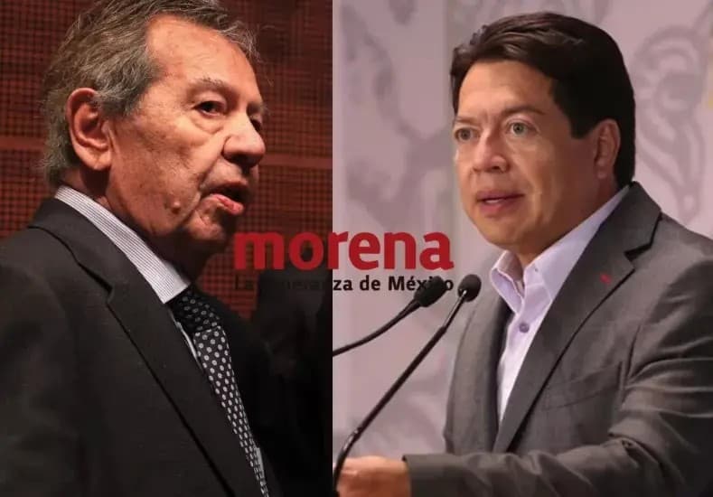 Mario Delgado quiere ejecutar al INE antes de que lo declare ratero: Muñoz Ledo