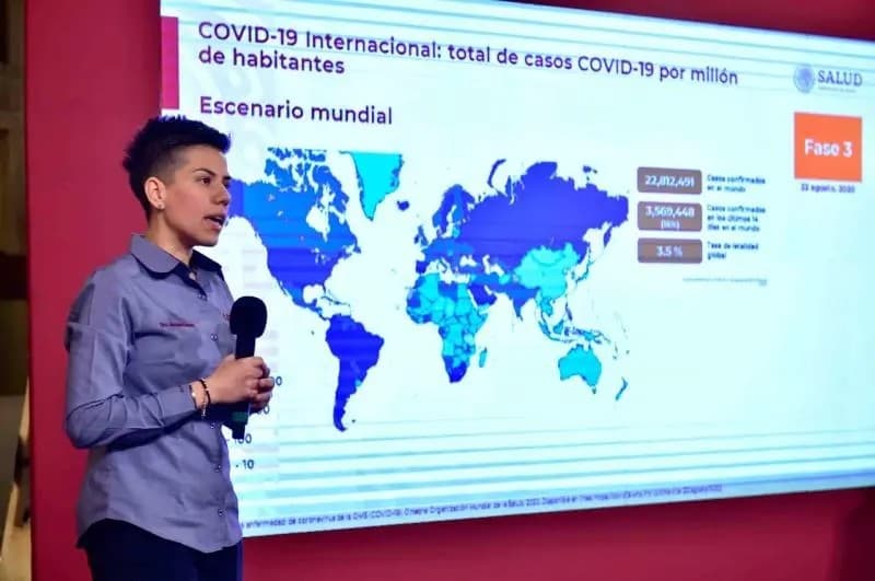 COVID-19. México supera las 60 mil muertes y acumula 556 mil 216 casos confirmados