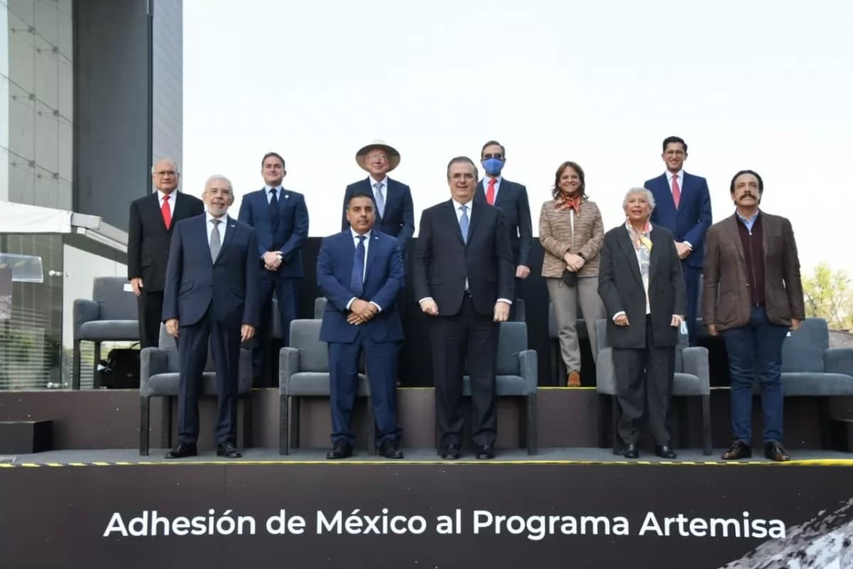 México se adhiere al programa Artemisa de la NASA