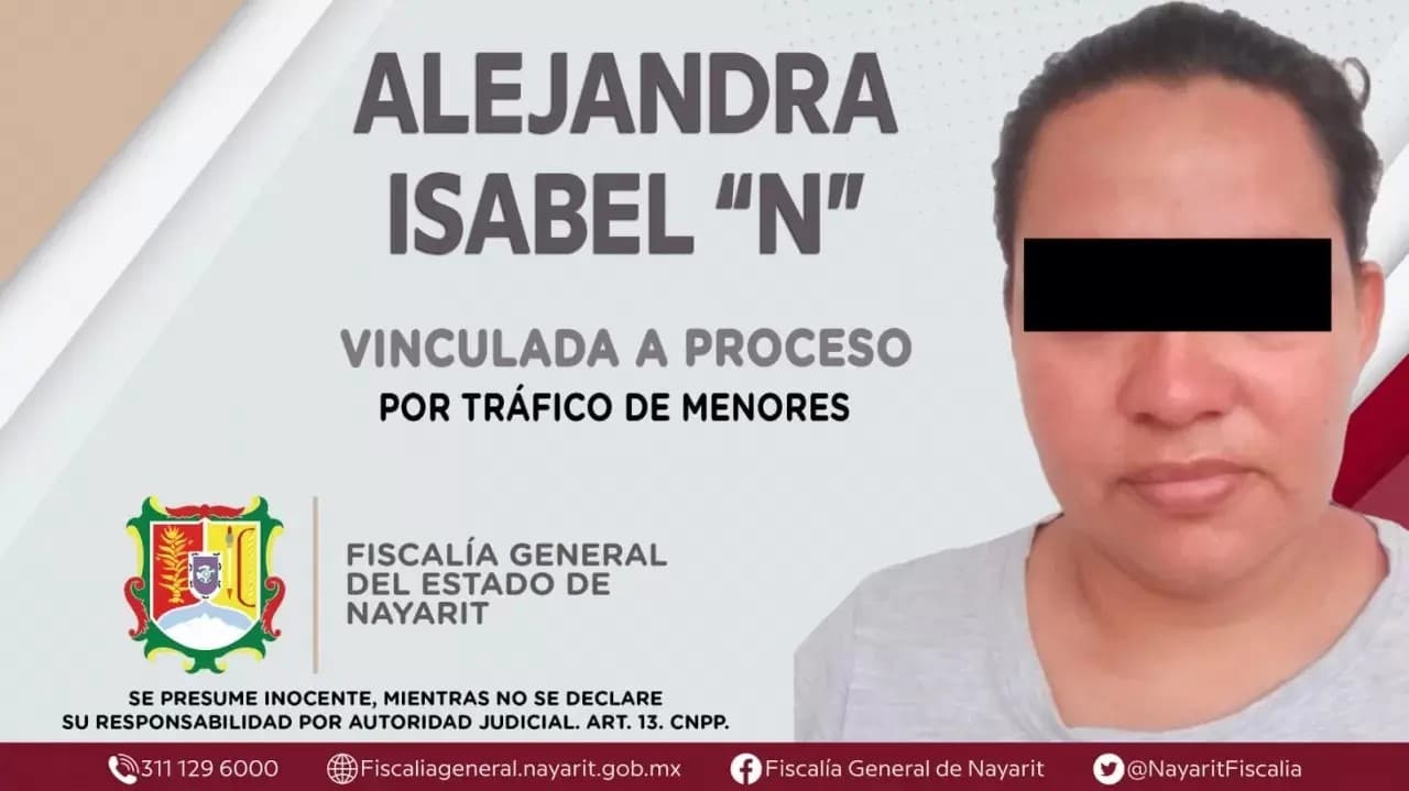 Vinculada a proceso presunta responsable de la sustracción de recien nacido