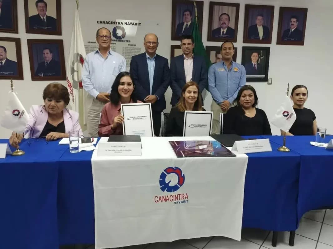 Canacintra Nayarit, va de la mano con el impulso de transformar al estado