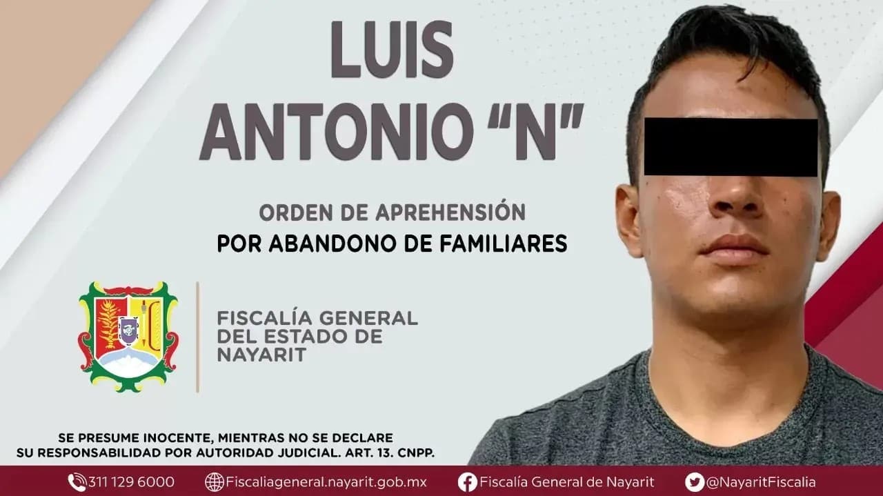 Aprehendido en bahía de banderas por abandono de familiares