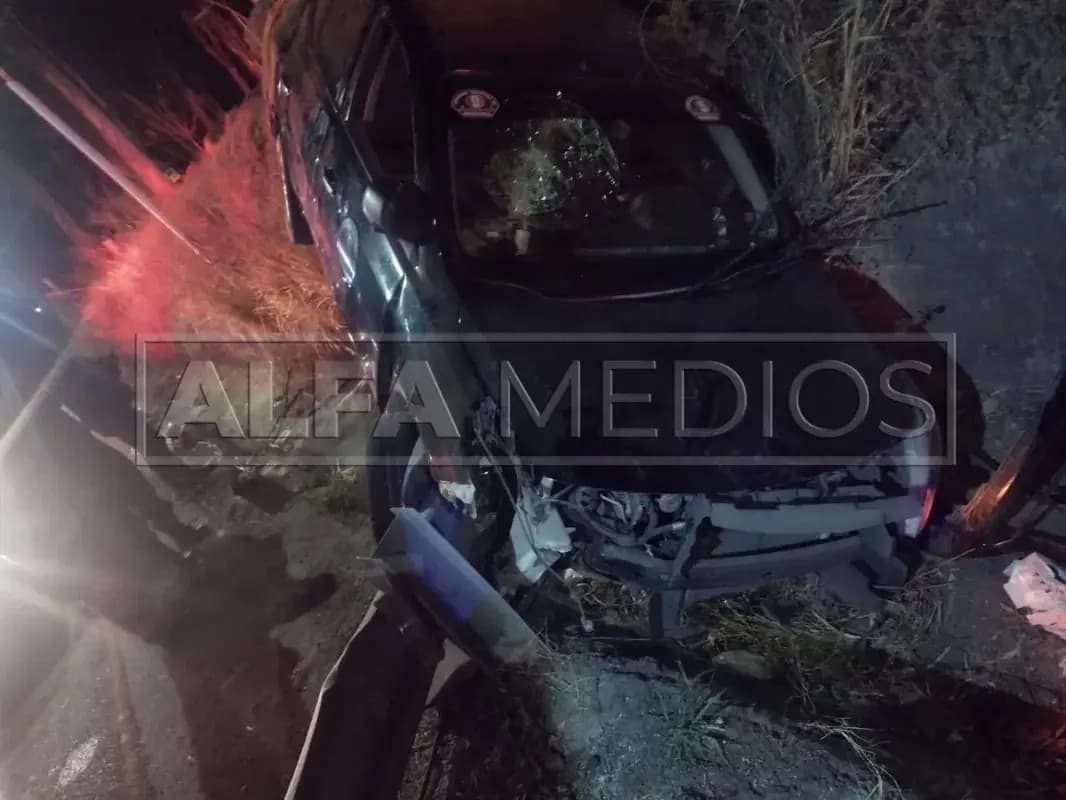 Amputada al quedar prensada en el libramiento
