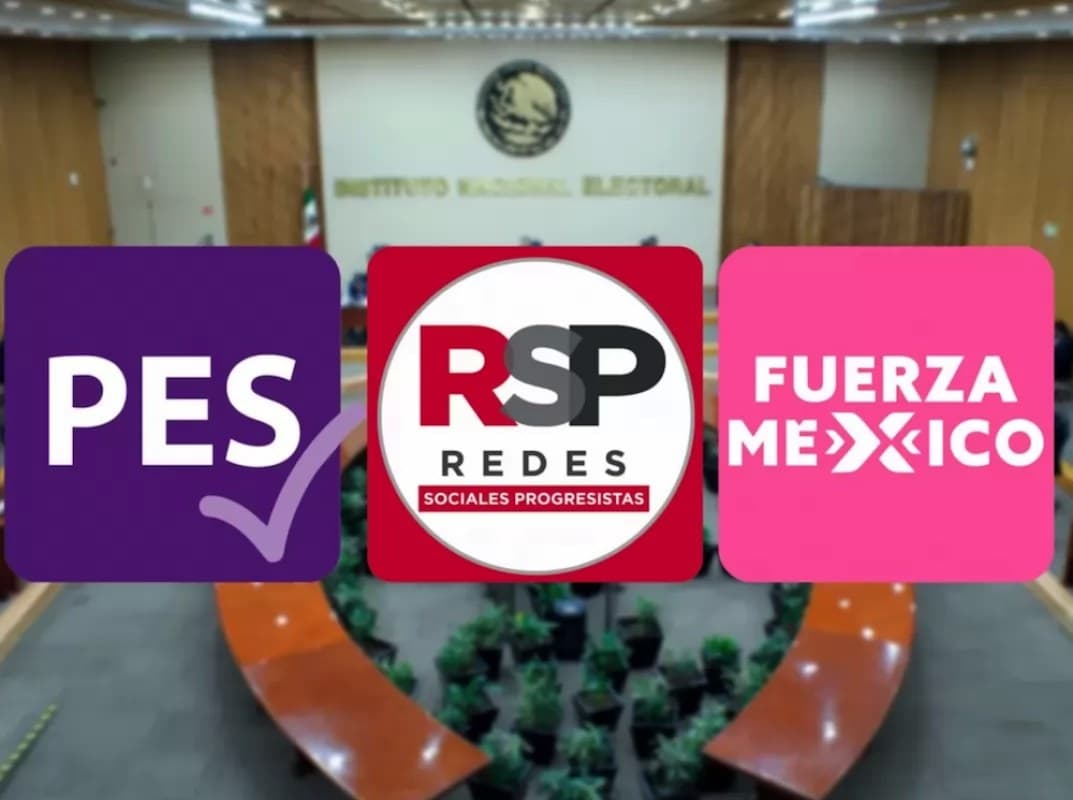 Ratifica TEPJF cancelación de registros del PES, RSP y Fuerza Por México
