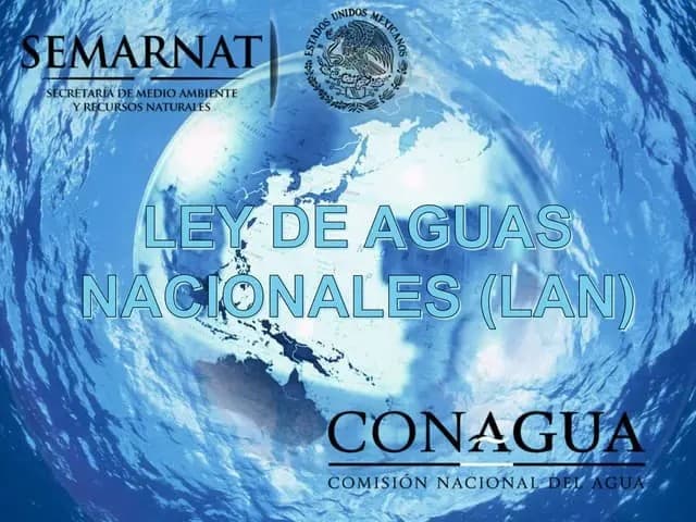 Controversias en la Ley de Aguas Nacionales: debate y resistencia ante la propuesta legislativa