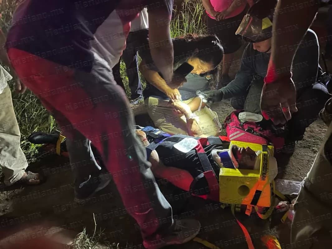 Motociclista herido tras fuerte encontronazo en BadeBa