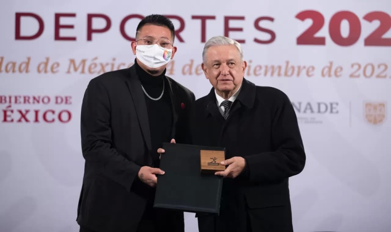 Entrega Presidente el Premio Nacional de Deportes 2021
