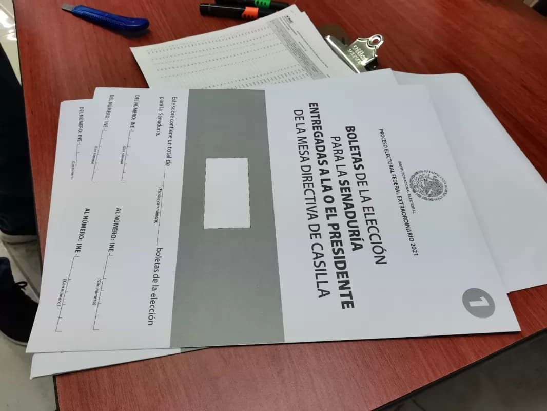 Llegaron a Nayarit boletas electorales para la elección extraordinaria: INE