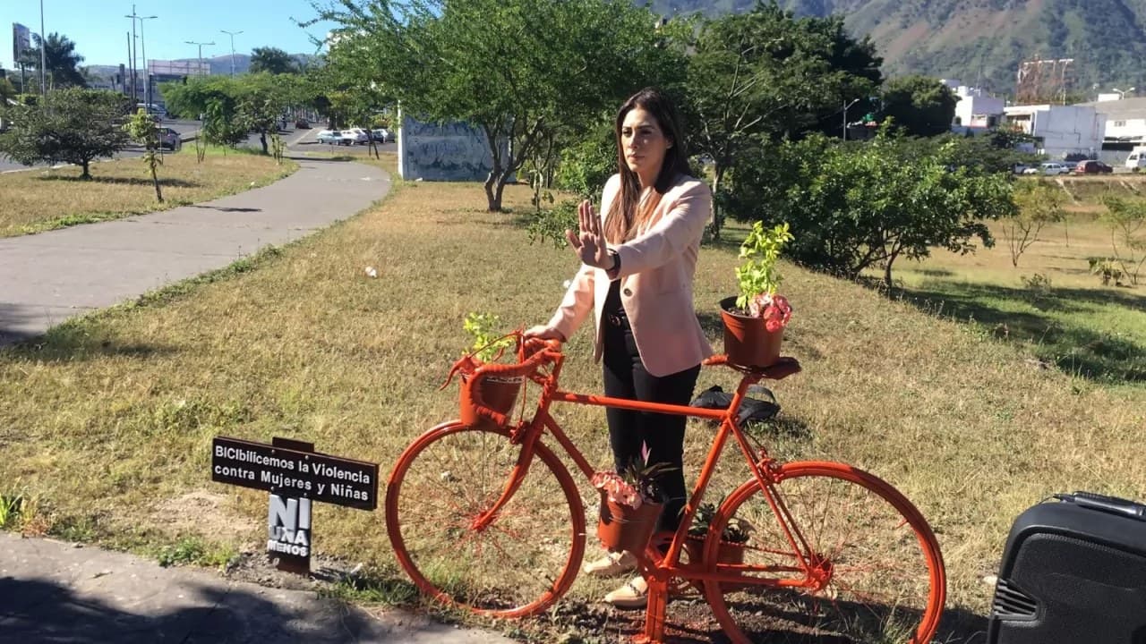 \"Bicibilizan\" la violencia contra las mujeres en Tepic