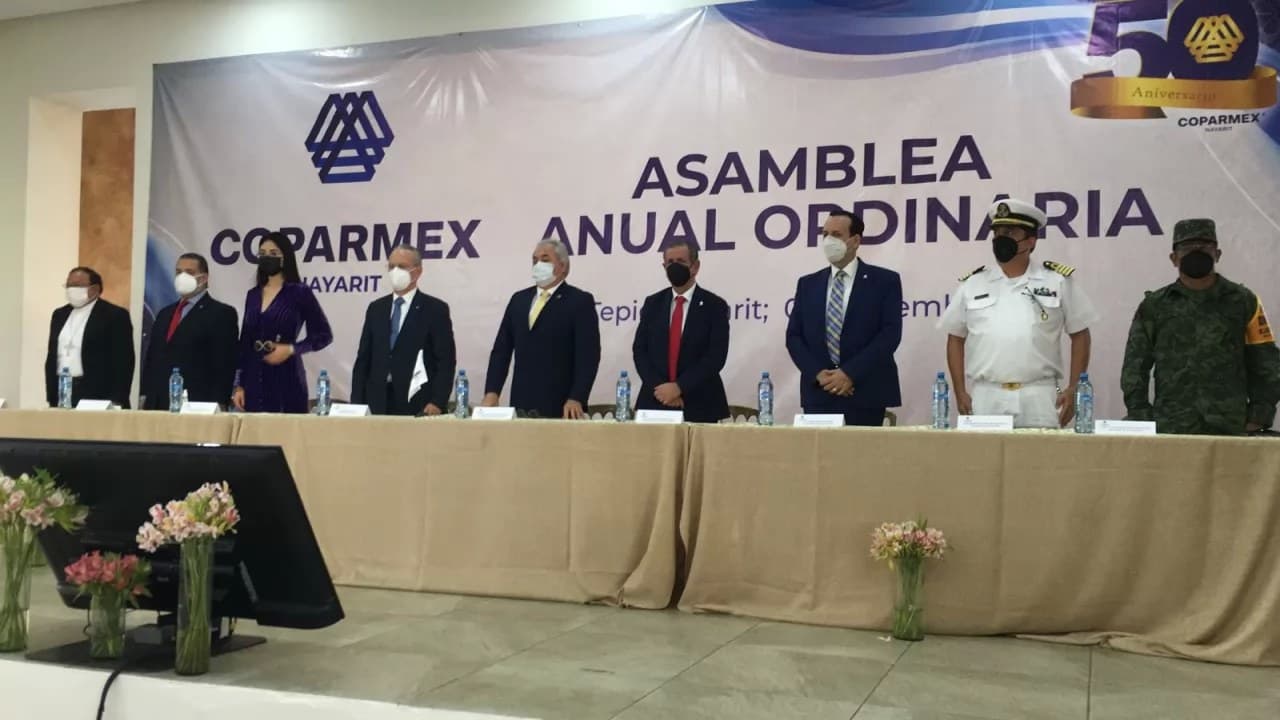 Estamos listos para generar bienestar y más empleos: Coparmex Nayarit