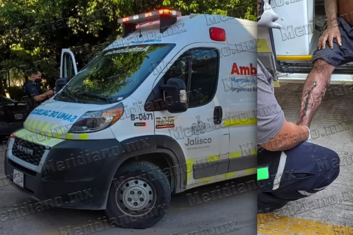 ¡reporte de atropellado movilizó a autoridades!