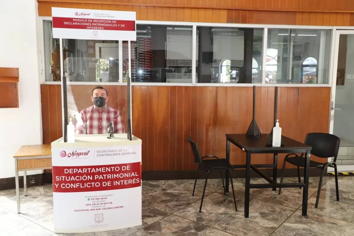 Instalan módulo para recibir declaraciones patrimoniales y de intereses