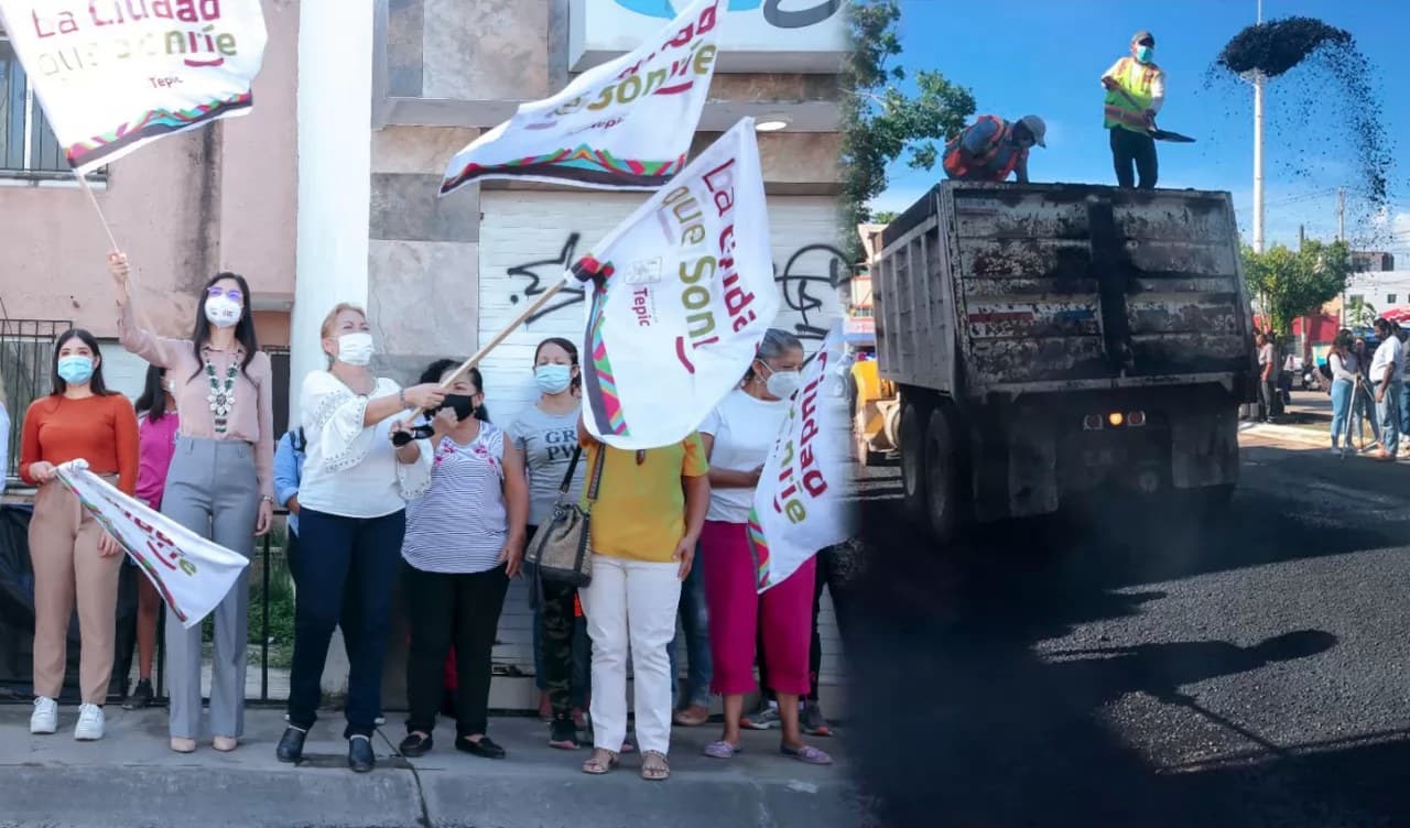 Juntas y juntos sacaremos adelante a Tepic: Geraldine Ponce