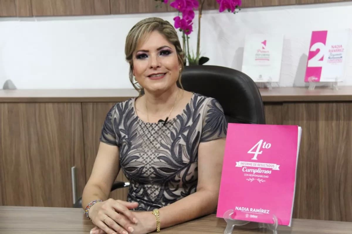 Hoy Xalisco tiene rumbo, progreso y tranquilidad: Nadia Ramírez