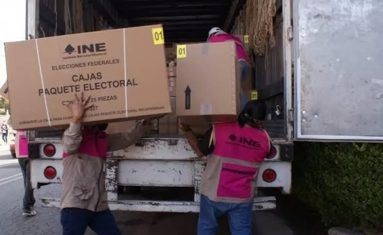 Llegó la papelería para la revocación de mandato en Nayarit