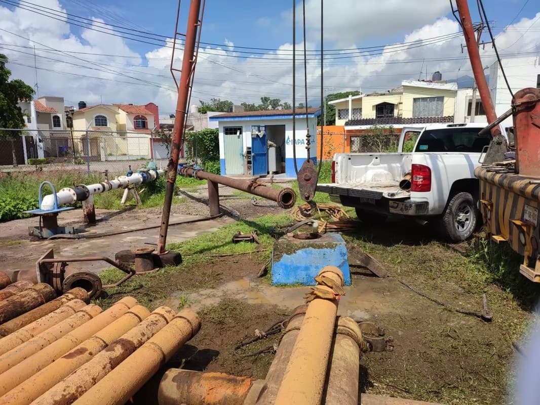 Cinco colonias sin agua en Tepic por problemas de bombeo