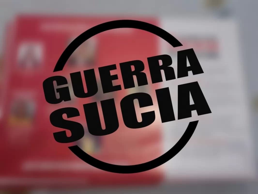 Hasta volantes reparten casa por casa para afectar a quien encabeza todas las encuestas, Geraldine Ponce