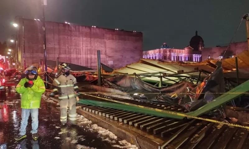 VIDEOS: Granizada y fuertes lluvias causan afectaciones en la Ciudad de México