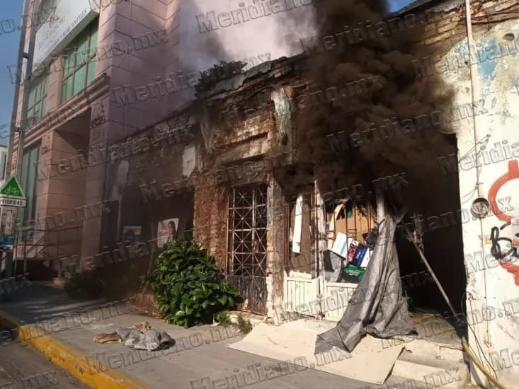 Se reportó siniestro en pleno Centro de Tepic