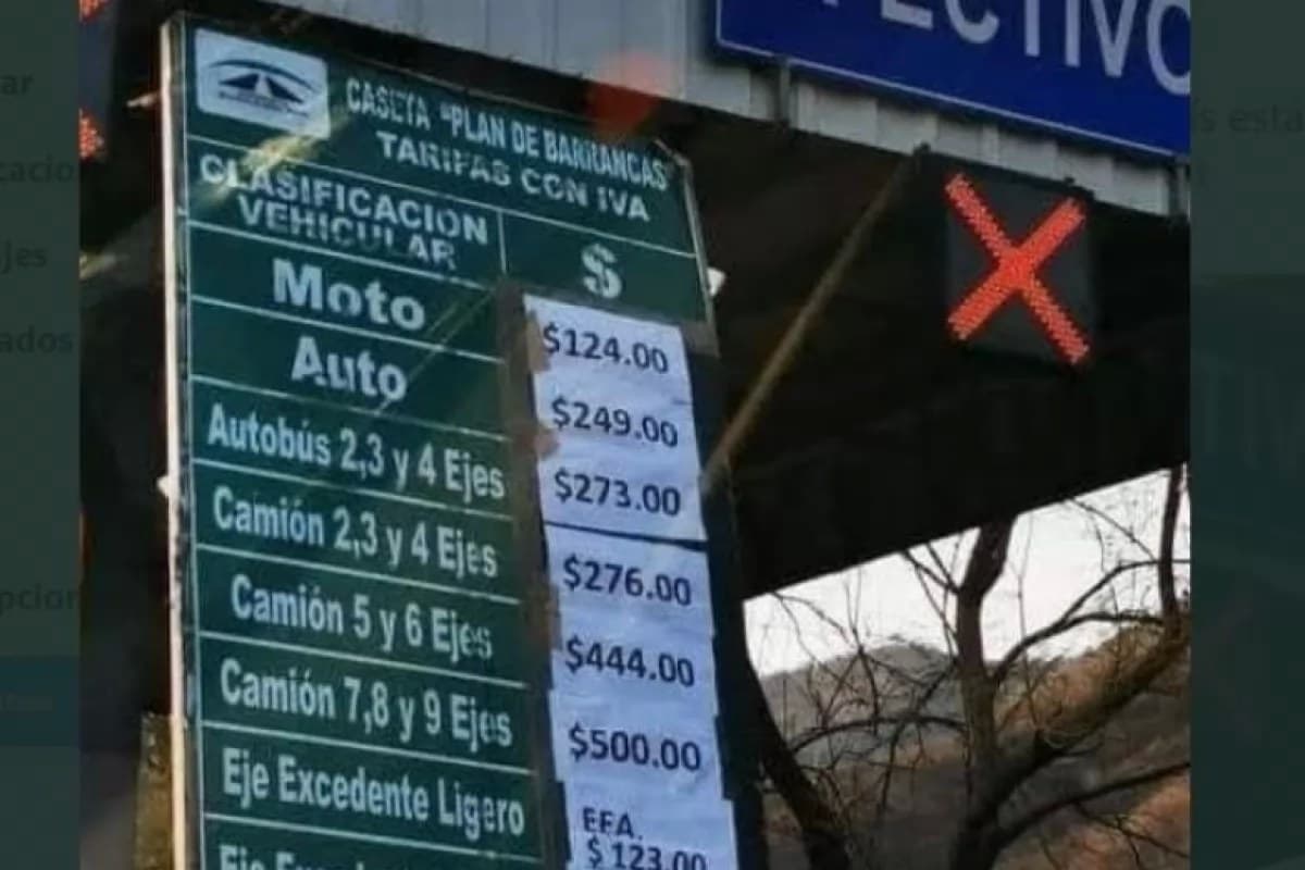Suspenden aumento de tarifas en casetas de México