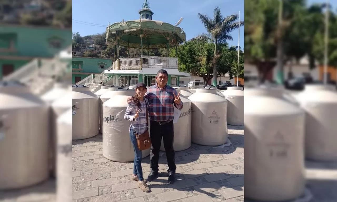 Jorge “Fugio” Ortiz y la Maestra Eloisa López se unen por San Blas