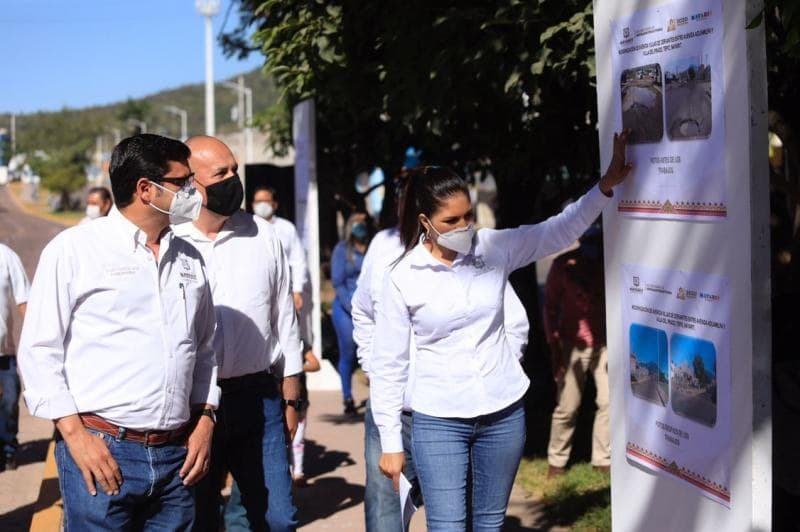 Entrega Toño Echevarría la nueva avenida Villa de Cervantes