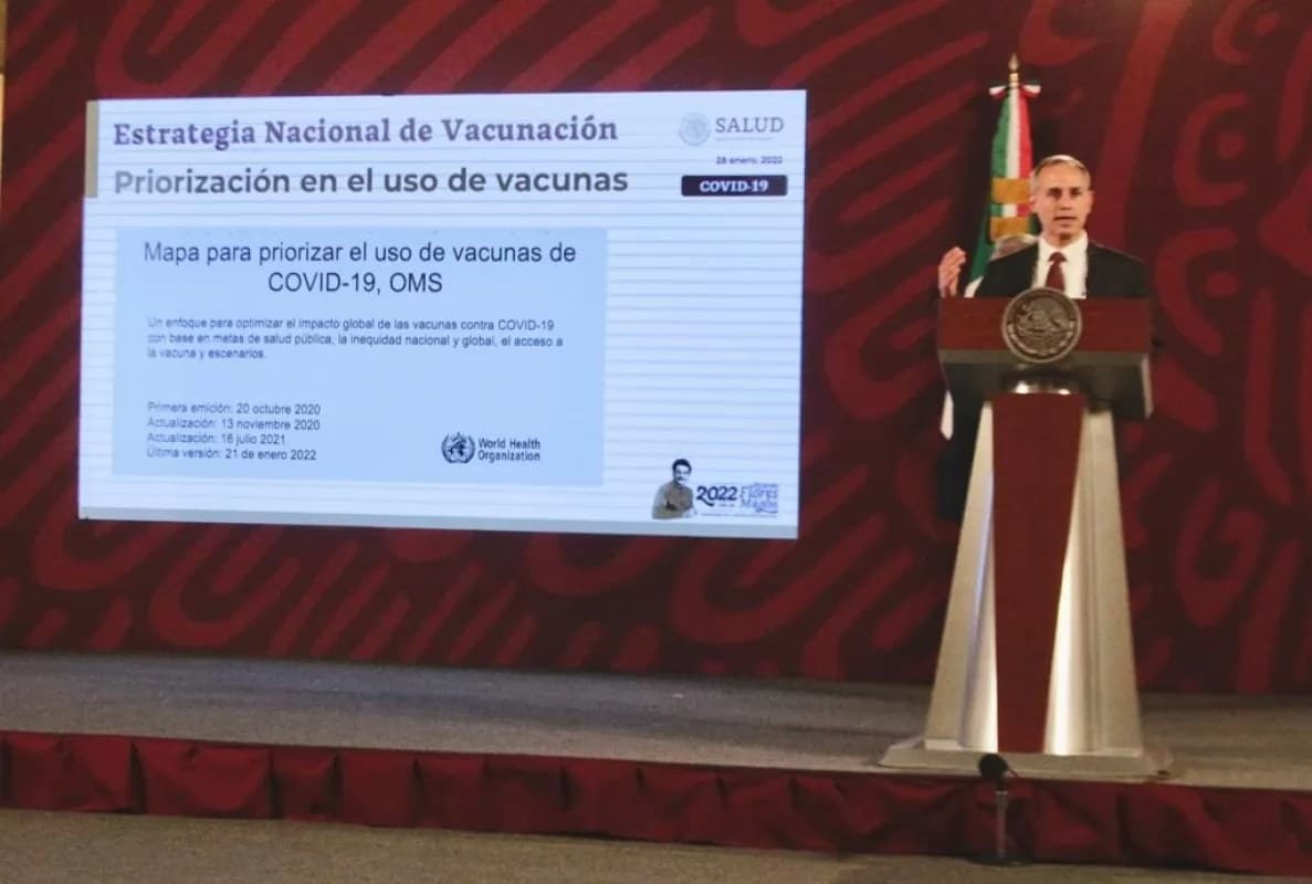 Menores no pueden ser prioridad en vacunación: López-Gatell