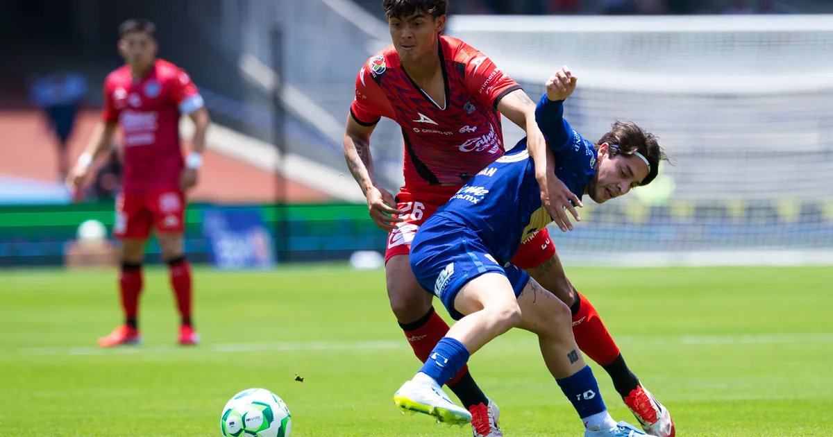 Pumas ganó 3 - 1 al Mazatlan de Sergio Bueno