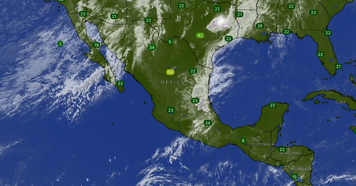 Clima en México hoy 13 de abril 2026: Culiacán alcanza 39.5°C mientras tormentas eléctricas amenazan Puebla y Monterrey