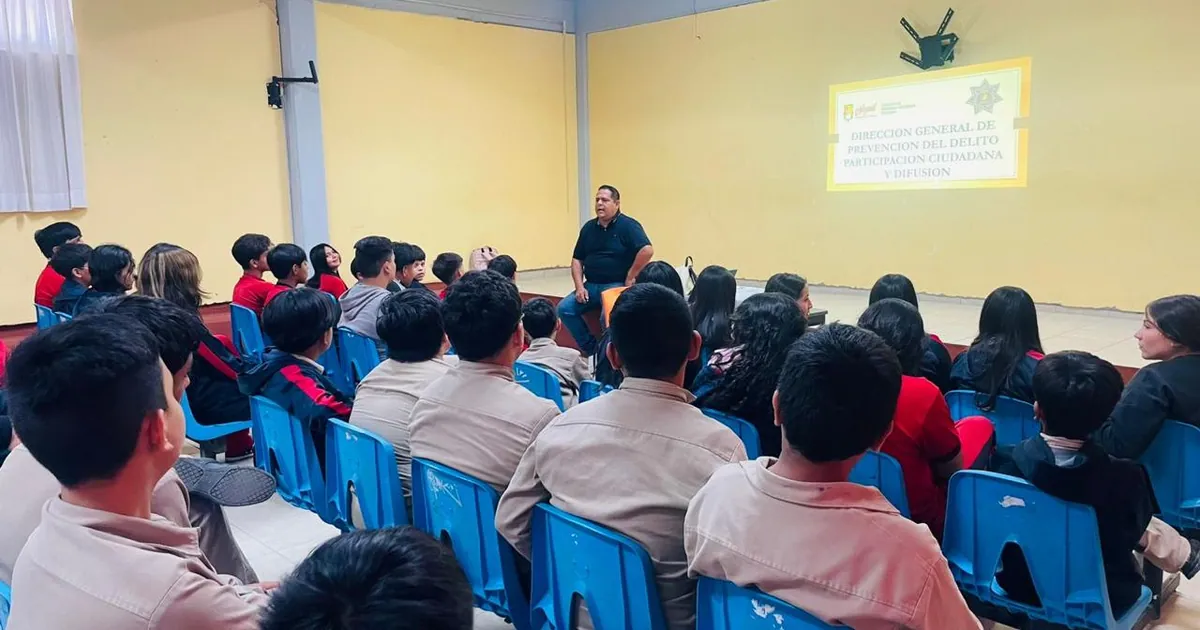 SSPC implementa programa preventivo contra adicciones en secundaria de Tepic