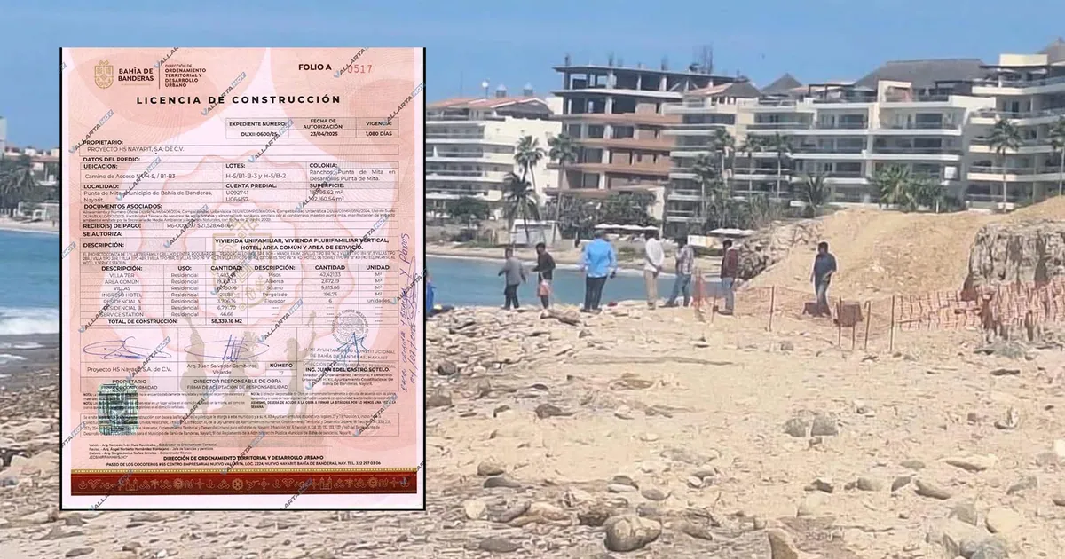 Licencia municipal del desarrollo Montage en Playa Las Cocinas fue tramitada con una MIA de 2009, revela "VALLARTA HOY"