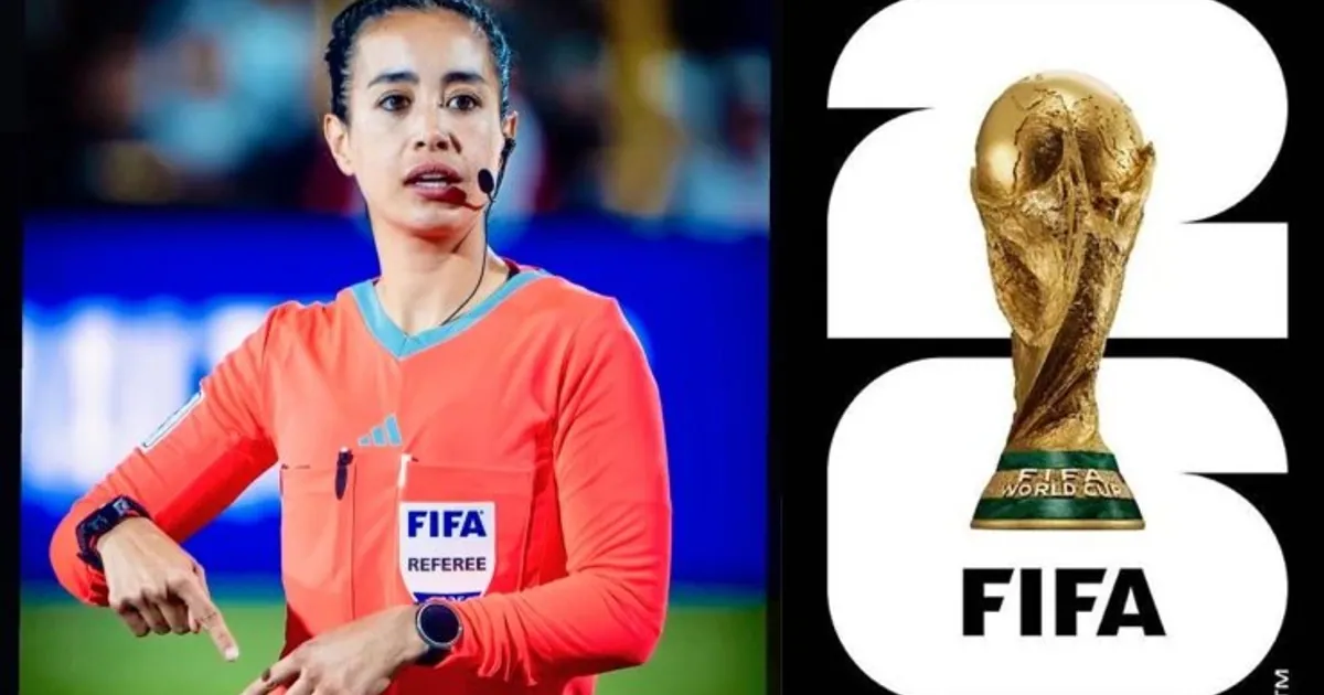Katia Itzel García, primera mexicana árbitro central en un Mundial varonil