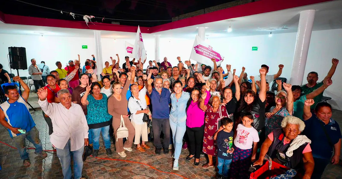 Elizabeth López Blanco refuerza organización territorial con asambleas en Tepic