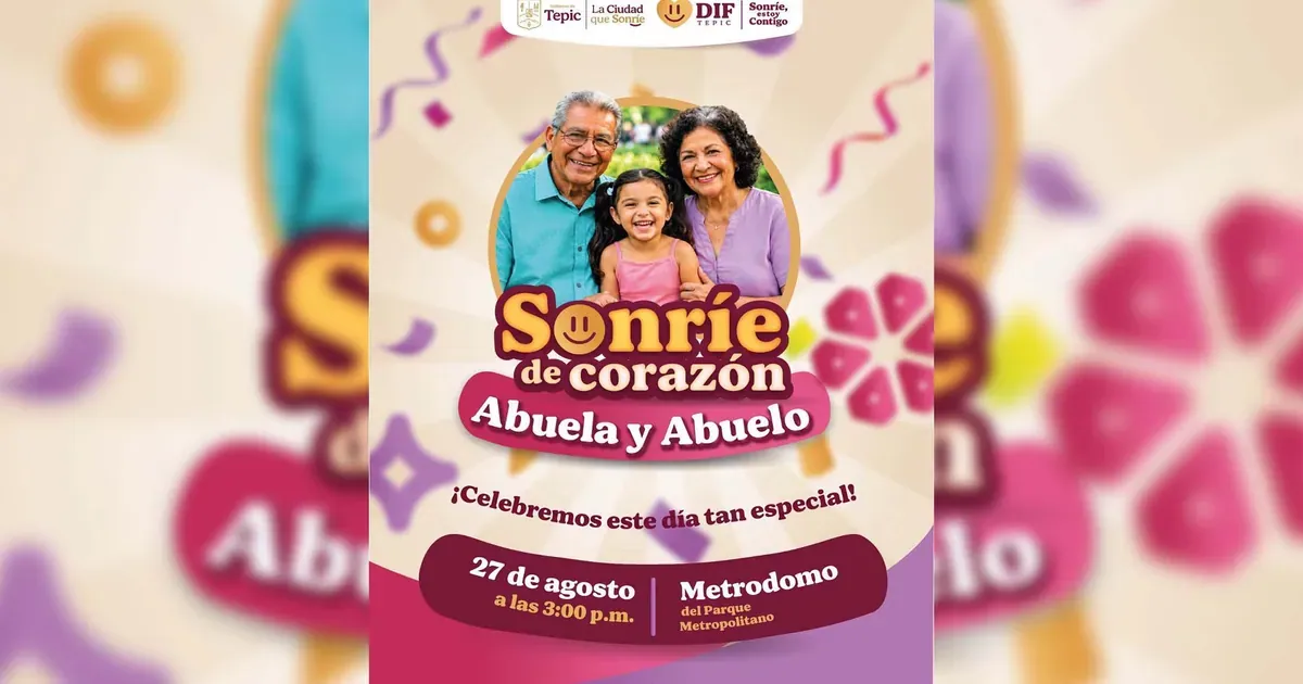 Tepic honrará a sus abuelas y abuelos con festejo oficial en su día