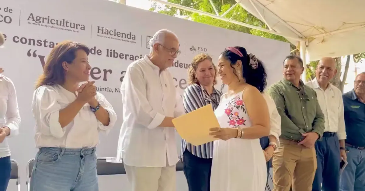 Nayarit condona deudas a cerca de 4 mil productores del campo
