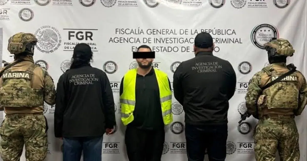 Capturan en Jalisco a 'Canguro', operador del narcotráfico con rutas a EU