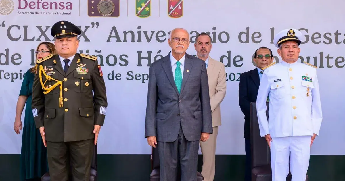 Nayarit rinde homenaje a los Niños Héroes en su 179 aniversario
